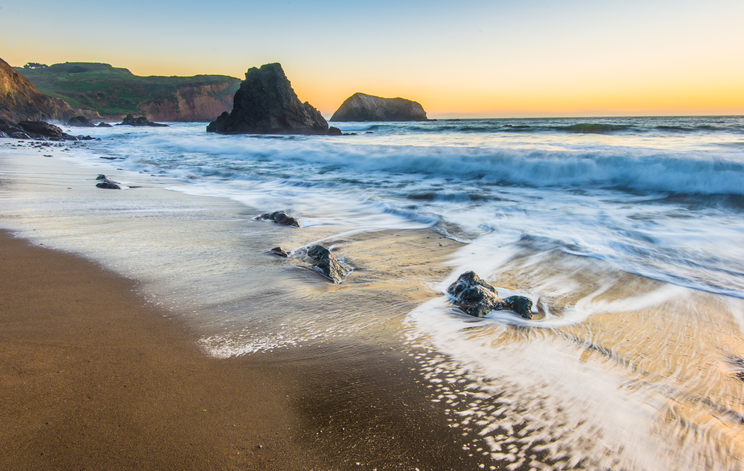 San Fran Rodeo Beach Rodeo Beach sunset, San Francisco | Terremoto